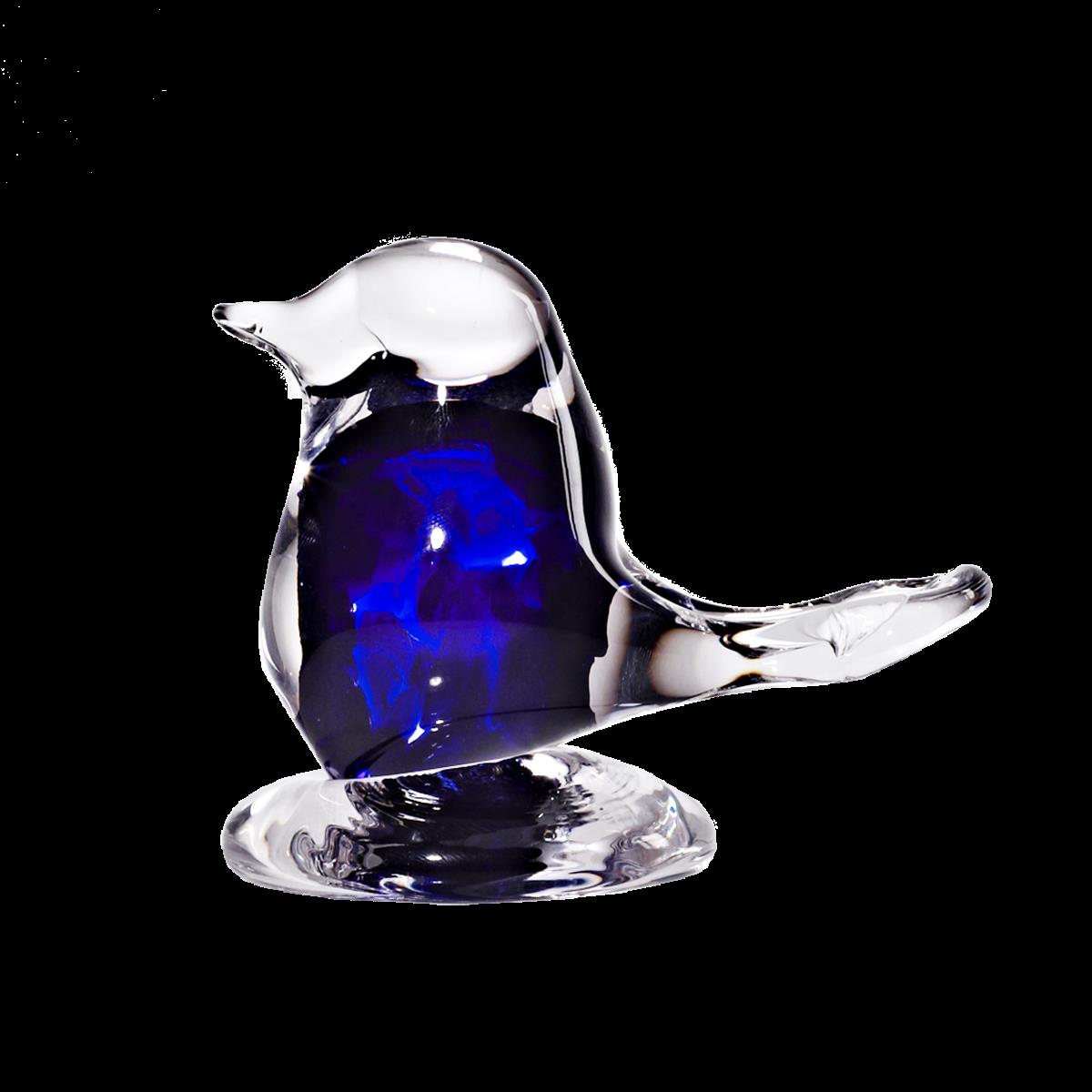 Glasfigur Spatz (8cm)