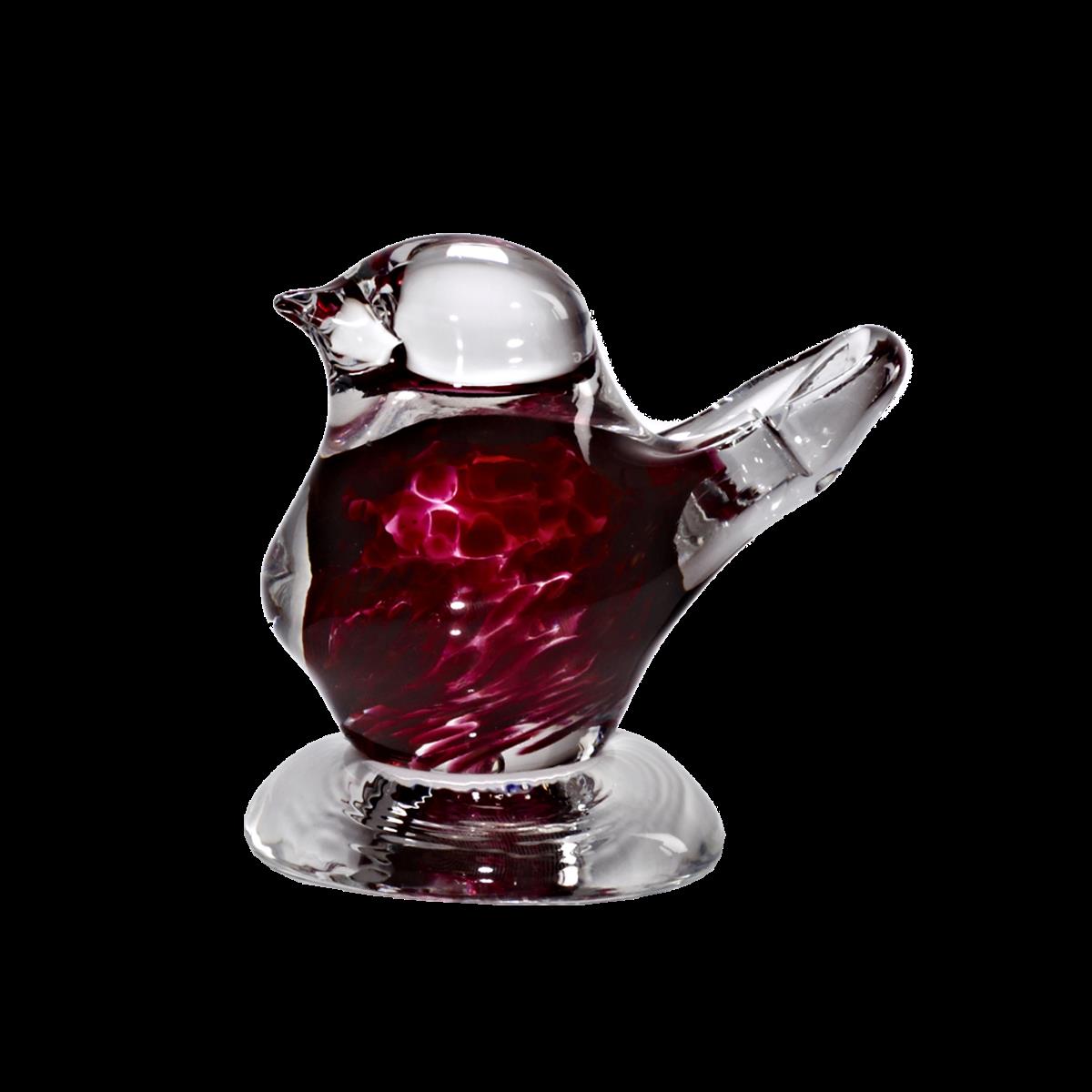 Glasfigur Spatz (8cm)