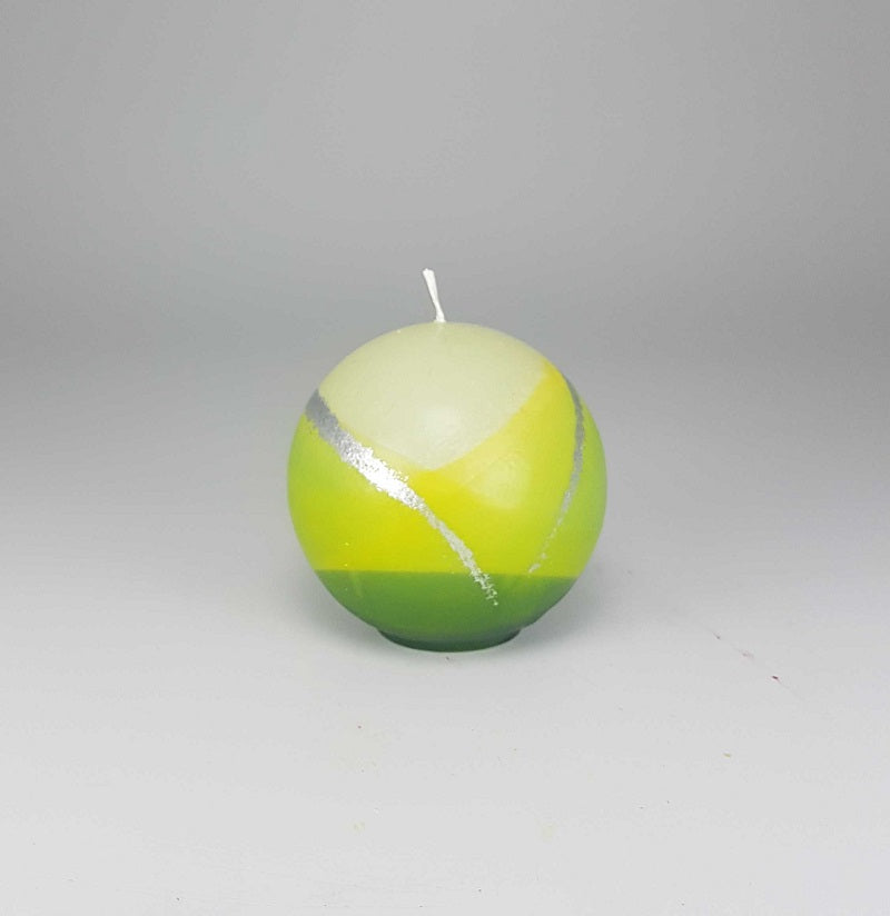Kugelkerze farbige Kerze Fusion 8cm