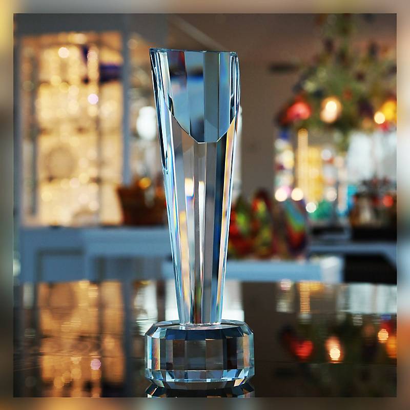 Glastrophäe Kastra Pokal 24cm
