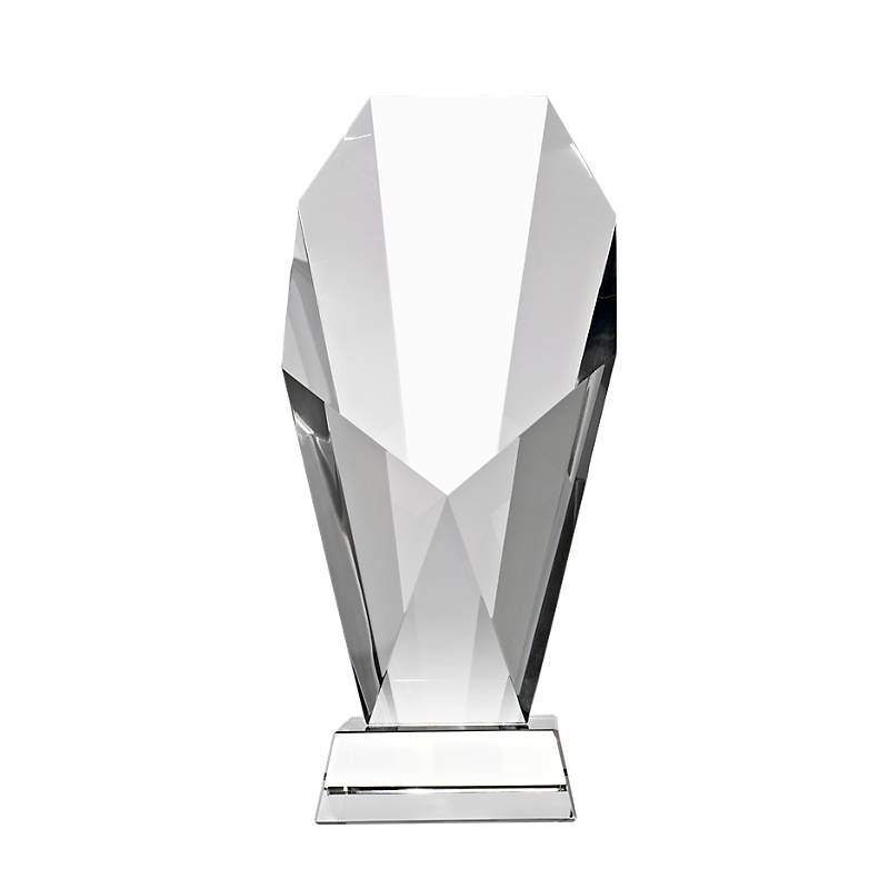 Glastrophäe Diadem Pokal 21cm