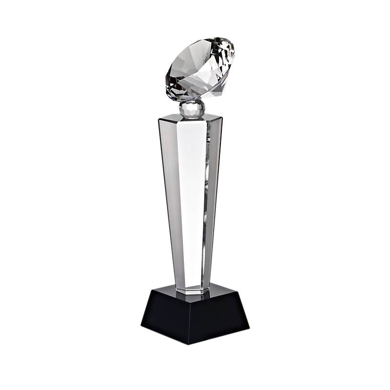 Glastrophäe Pollux Pokal 22cm