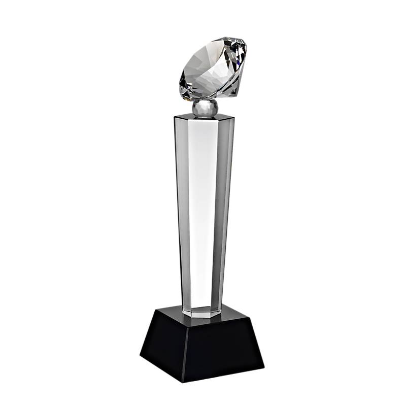 Glastrophäe Pollux Pokal 25cm