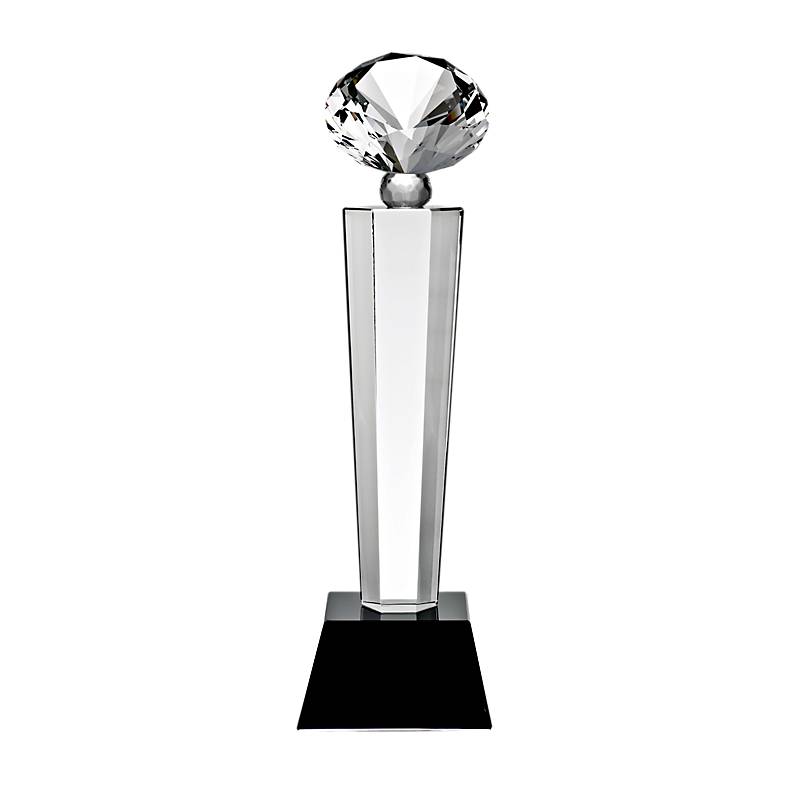 Glastrophäe Pollux Pokal 25cm
