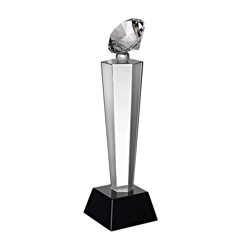 Glastrophäe Pollux Pokal 28cm