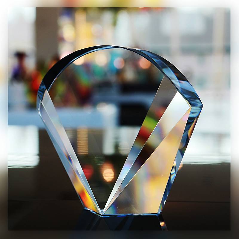 Glastrophäe Sol Pokal 14,5cm