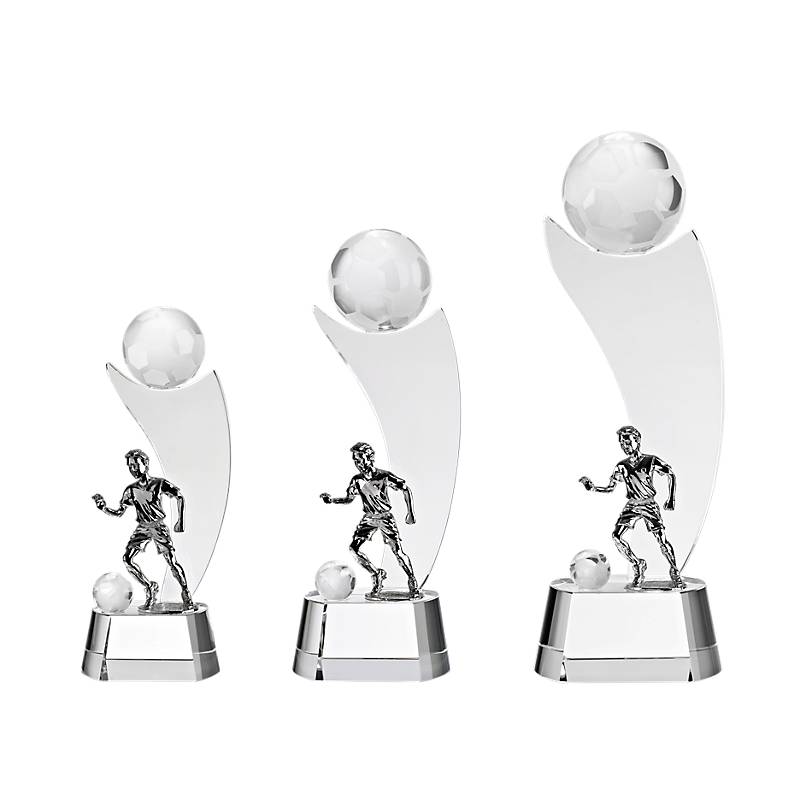 Fußballtrophäe Fußballstar Pokal 21cm