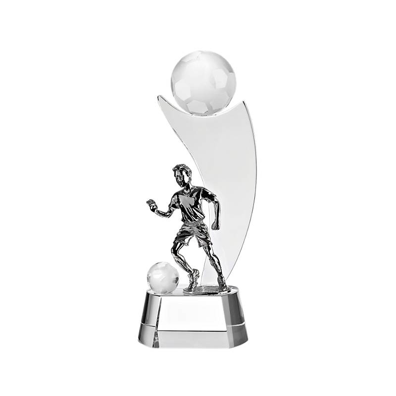 Fußballtrophäe Fußballstar Pokal 17cm
