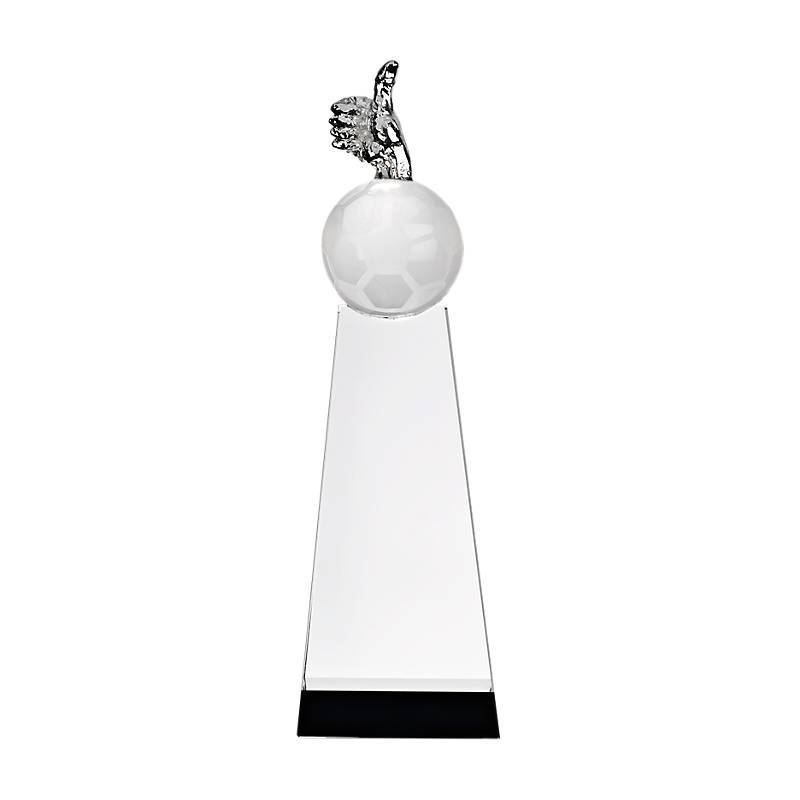 Fußballtrophäe Daumen hoch Pokal 23 cm
