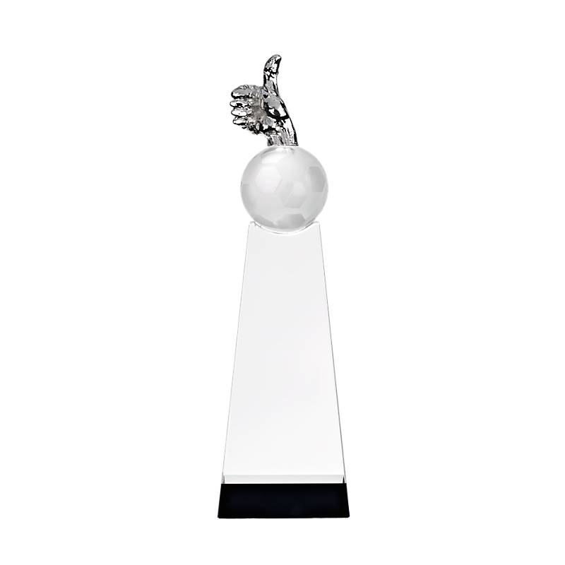 Fußballtrophäe Daumen hoch Pokal 20 cm
