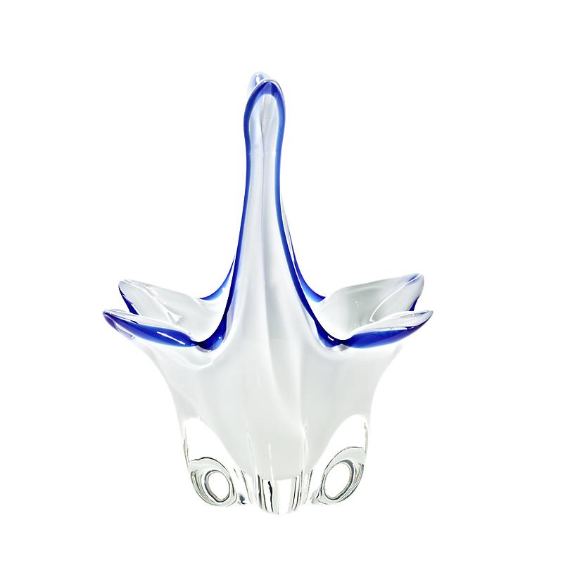 Glaskorb White Queen 23,5 cm