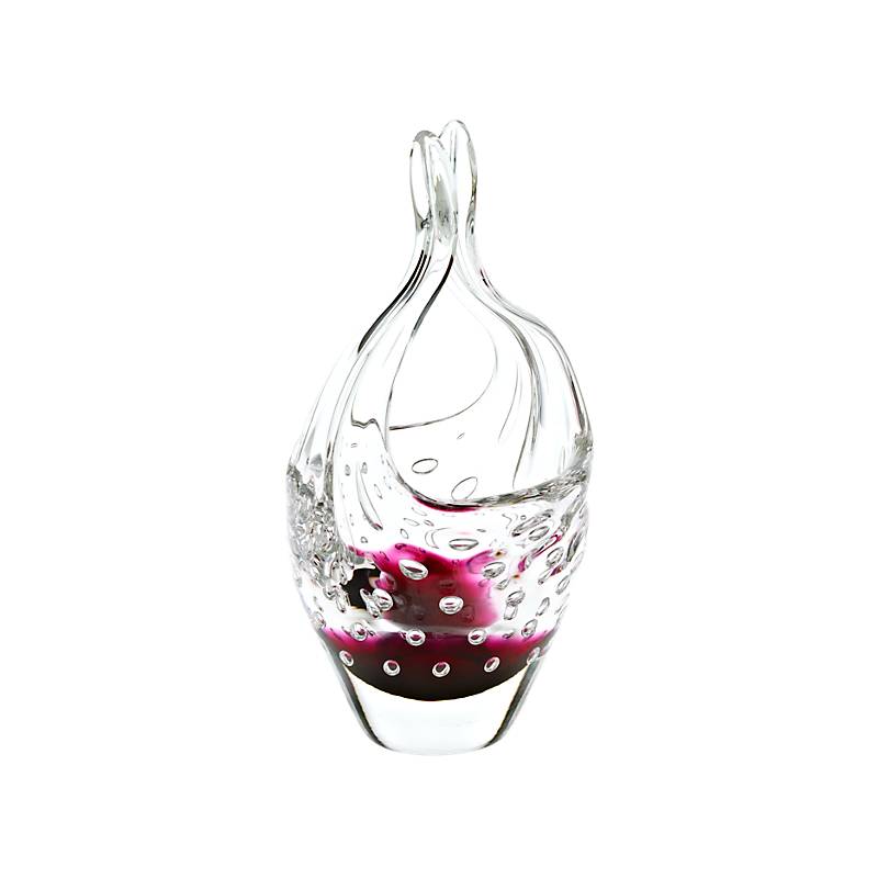 Glaskorb Red Queen 23 cm
