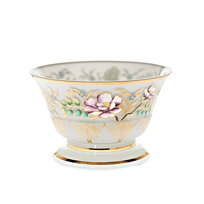 Schale White Queen 12,5 cm, Multicolor, aus Glas
