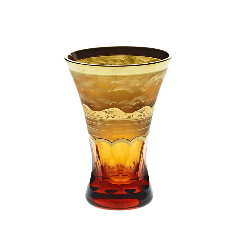 Trinkbecher Art Queen 150 ml, Gold, aus Glas
