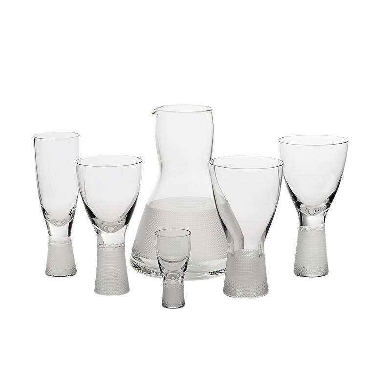 Karaffe/Dekanter Fine and Divine 1000ml, Transparent, aus Bleikristall