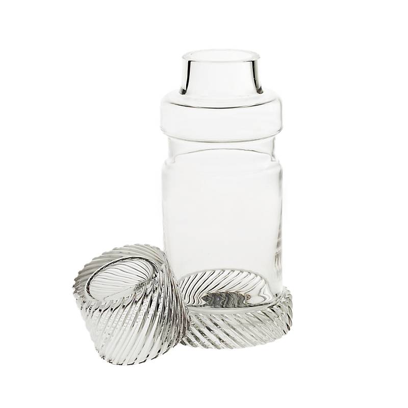 Whiskydekanter Industrial Elegance 900ml, Transparent, aus Bleikristall