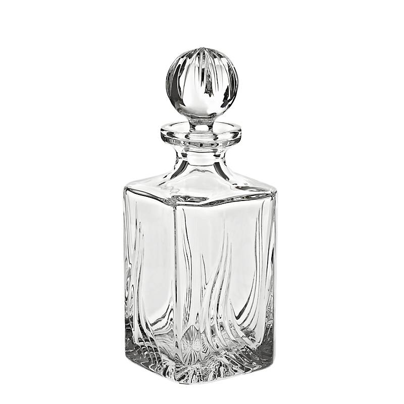 Karaffe Flame 800ml, Transparent, aus Bleikristall