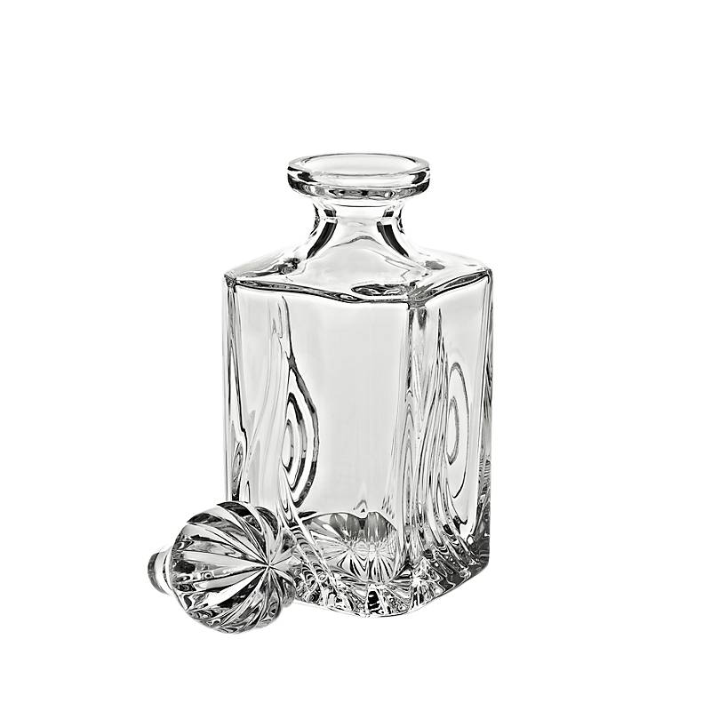 Karaffe Flame 800ml, Transparent, aus Bleikristall