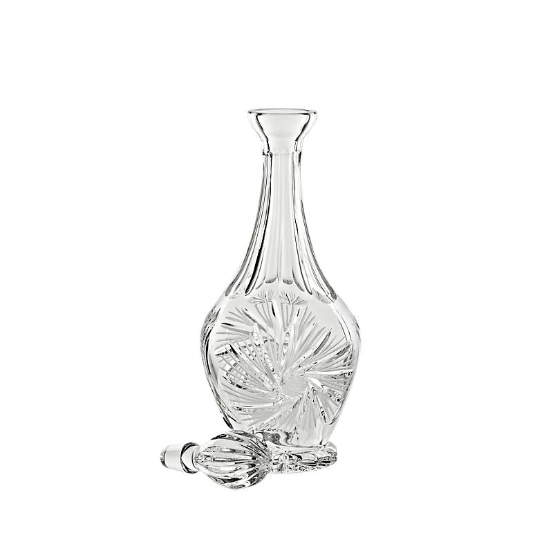 Karaffe Schleuderstern 1100ml, Transparent, aus Bleikristall