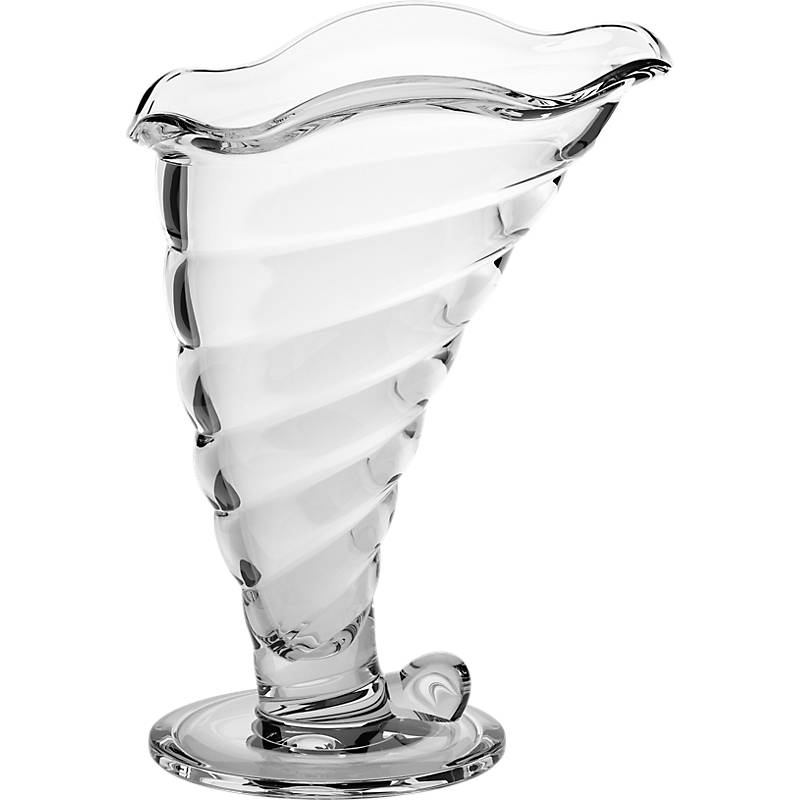 Eiscremeglas Muschel 6er-Set