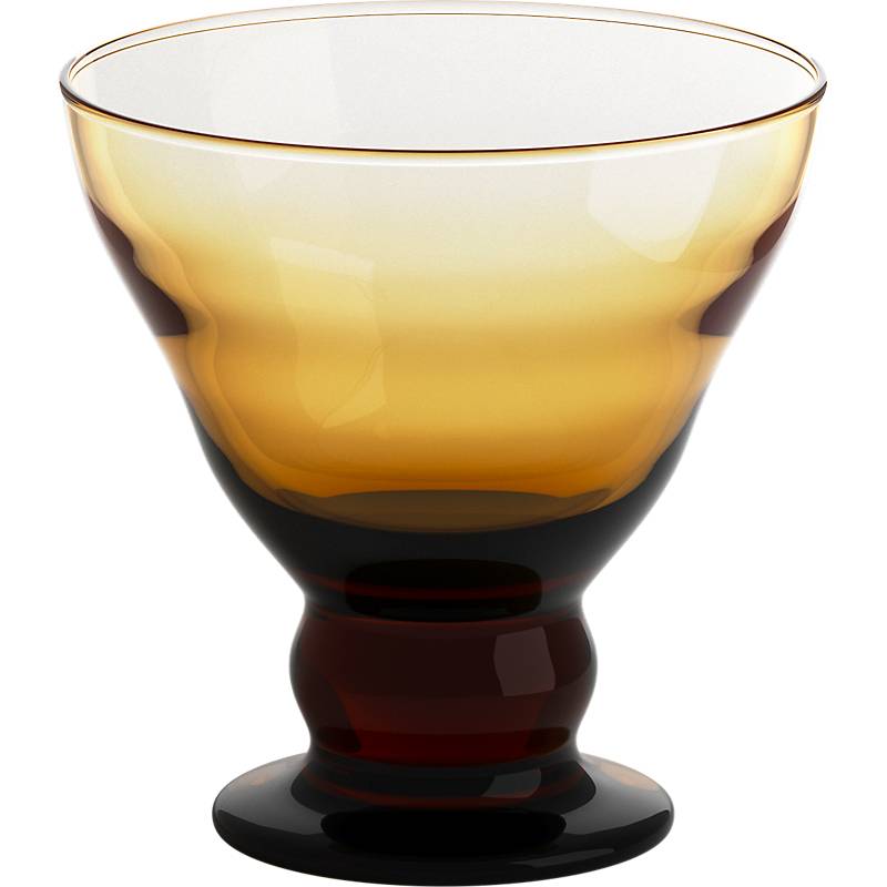 Eiscremeglas Antico 6er-Set Colori Vero12,5 cm orange