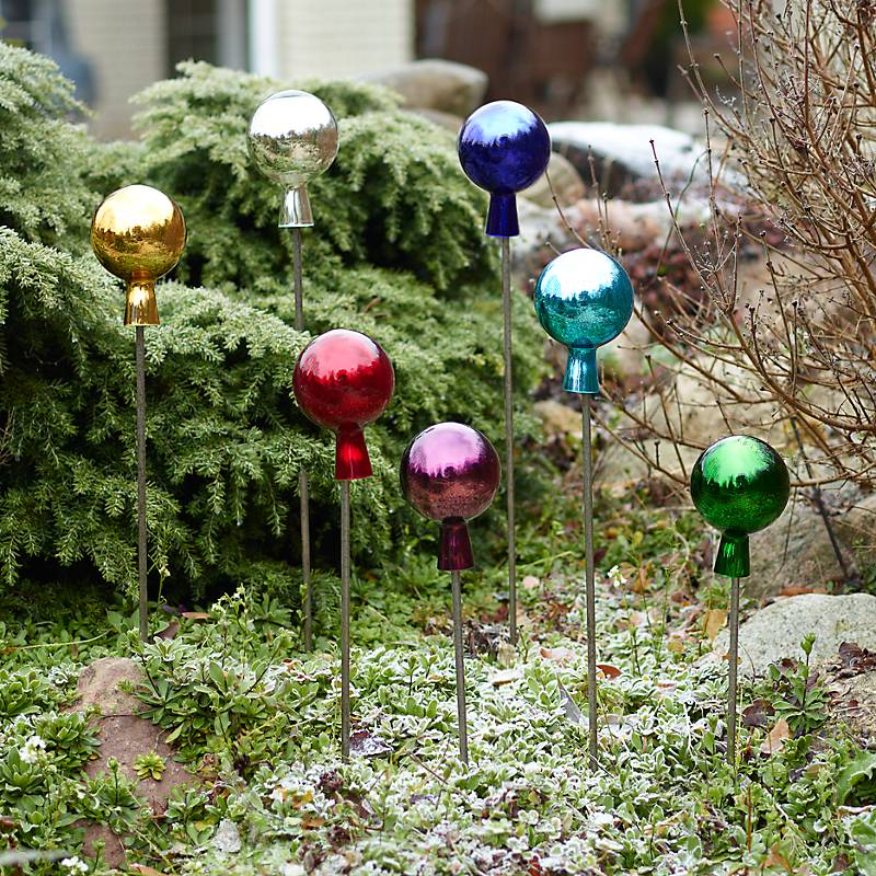 Rosenkugel verspiegelt Gartenflair 15cm