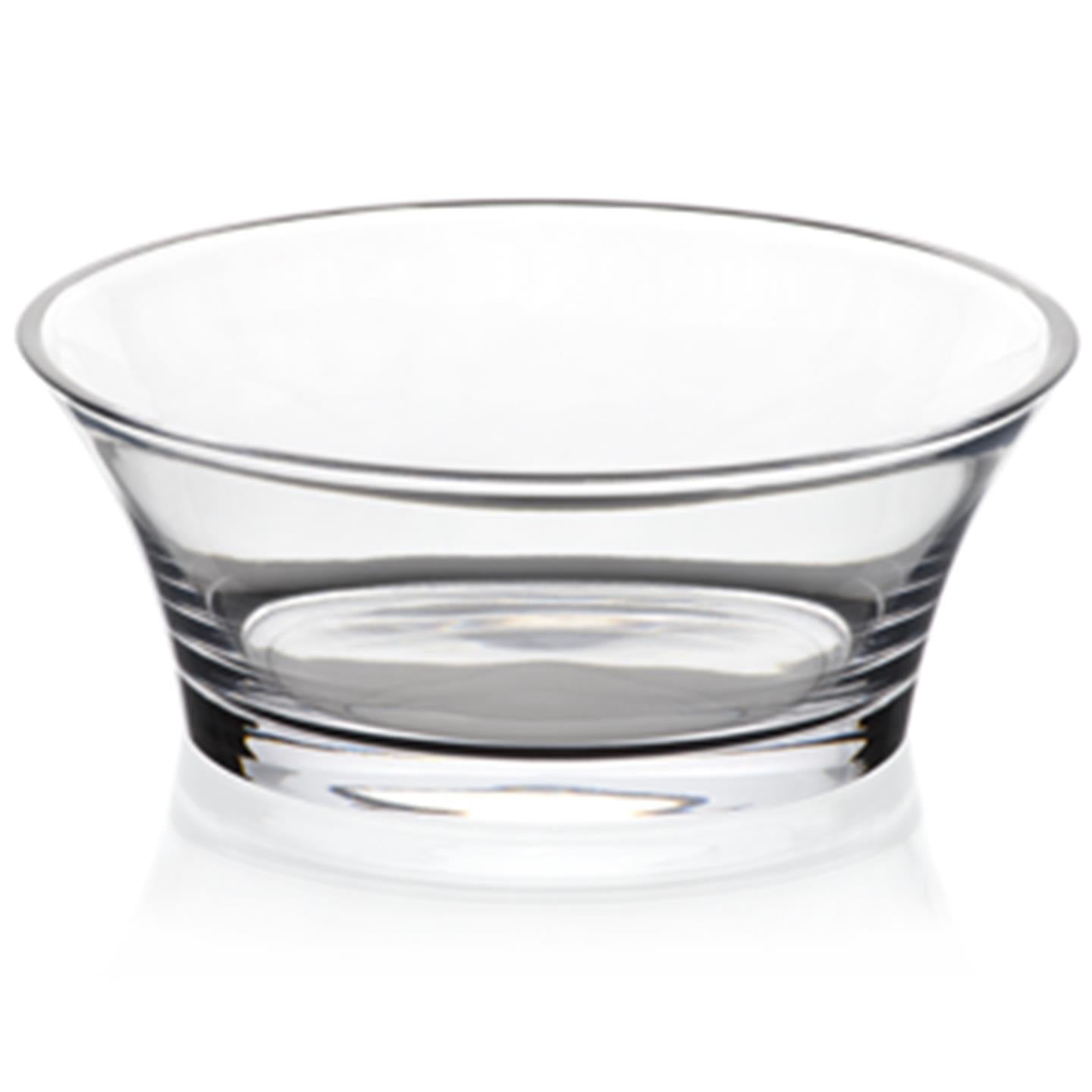 Schale Loft 21cm Salatschüssel Obst Gefäß Buffet Bleikristallglas klar