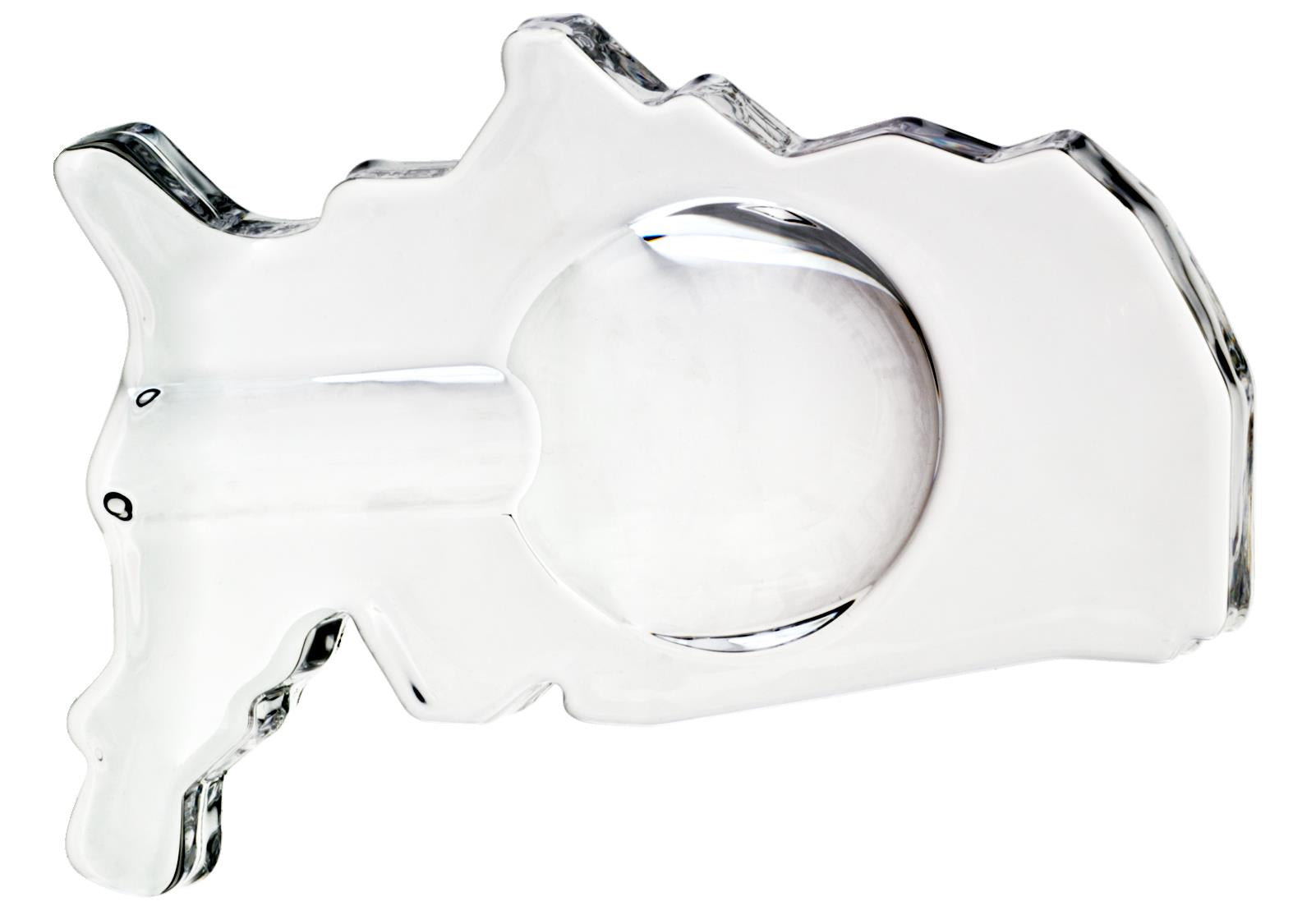 Zigarrenascher aus Bleikristall (11,5cm)