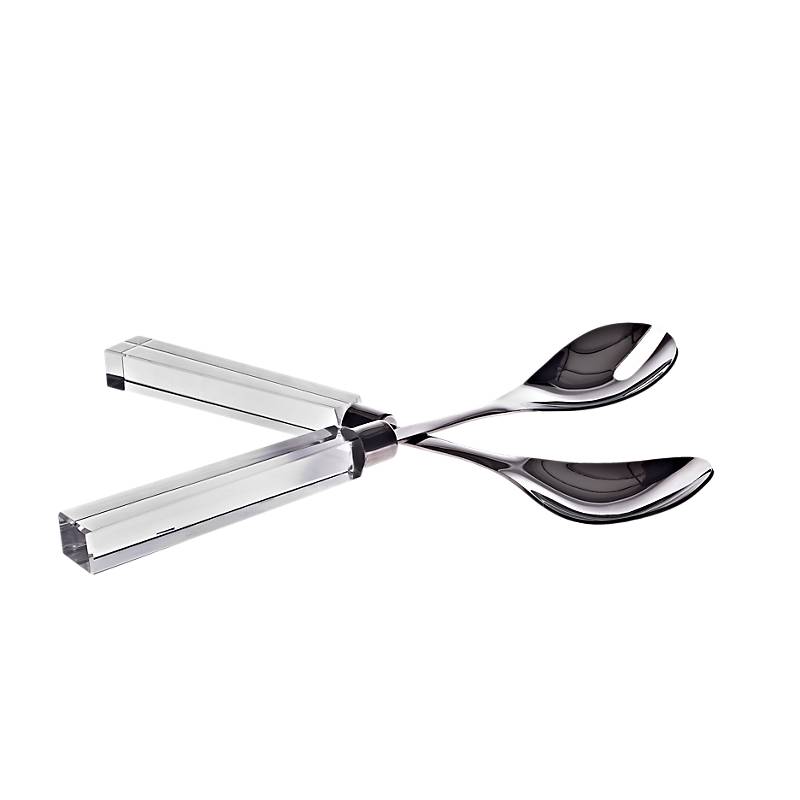 Salatbesteck klar (32cm)
