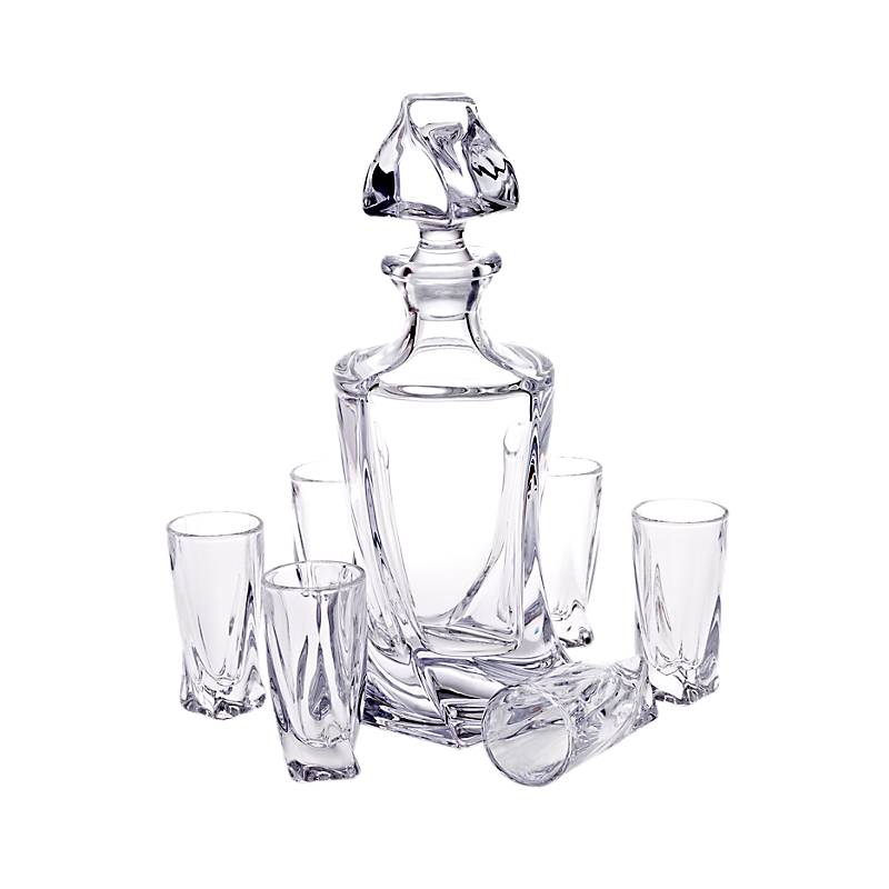Likörset Quadro Laguna Spirits 7-tlg.