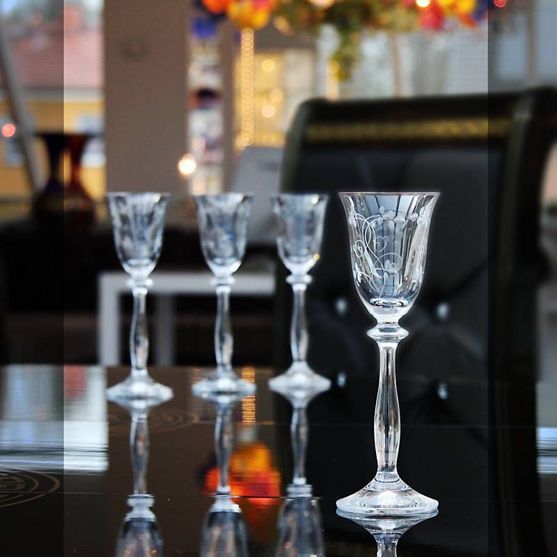 Likörglas mit Gravur "Petite Daisy" (50ml)