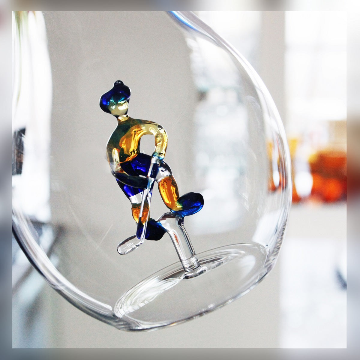 Geschenkflasche Eishockey Präsent 500ml