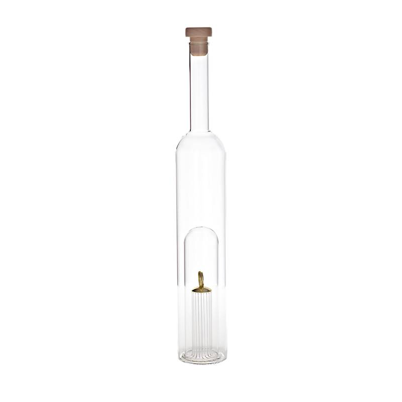 Geschenkflasche Trauringe Präsent 350ml leer