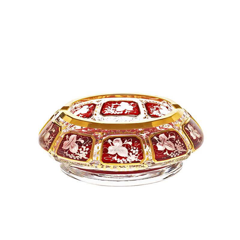 Aschenbecher getäfelt "Ruby Grape" (16cm)