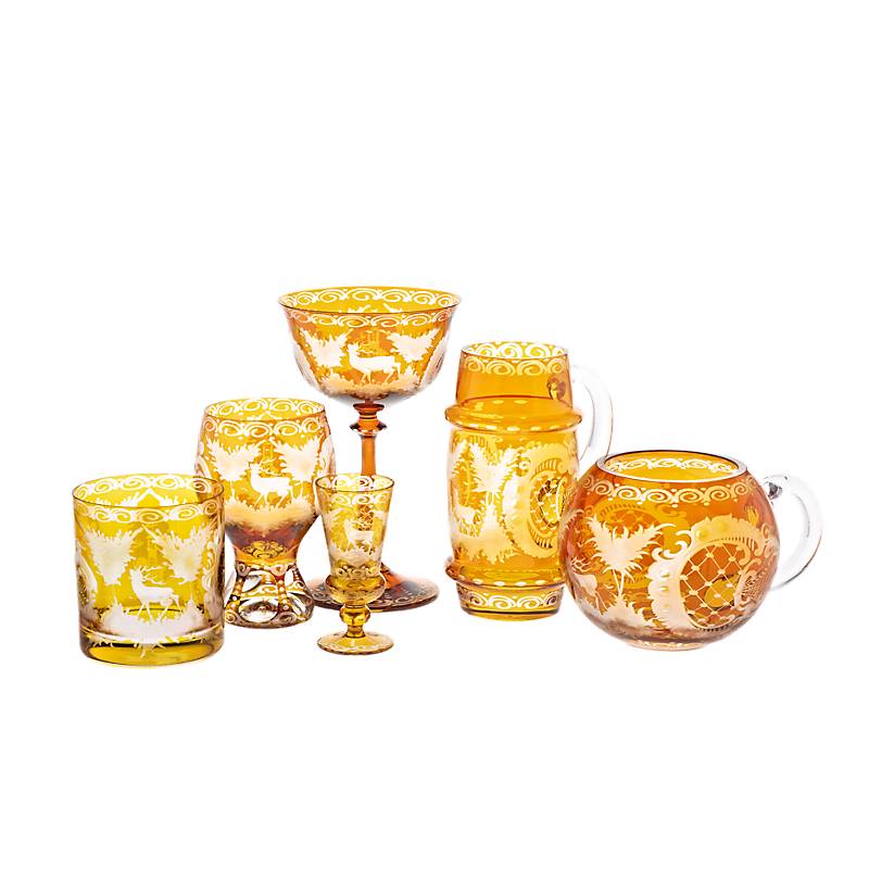 Trinkglas "Yellow Queen" (200ml)