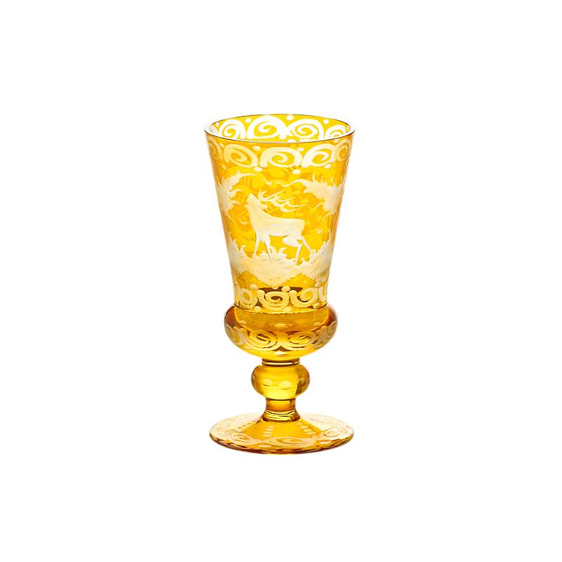Likörglas "Yellow Queen" (40ml)