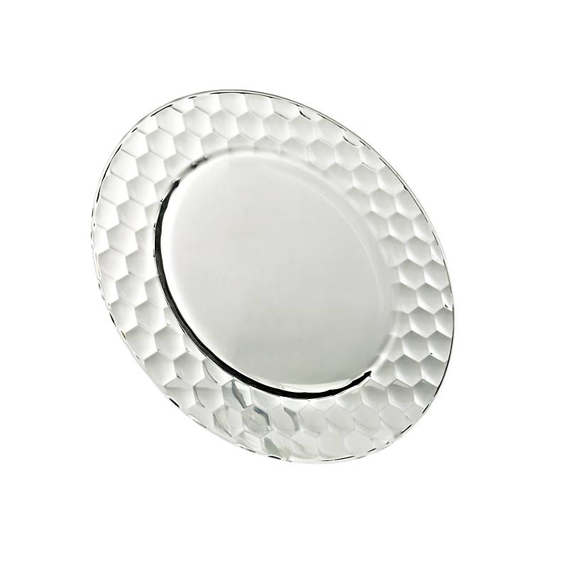 Glasteller "Wabe" (32cm)