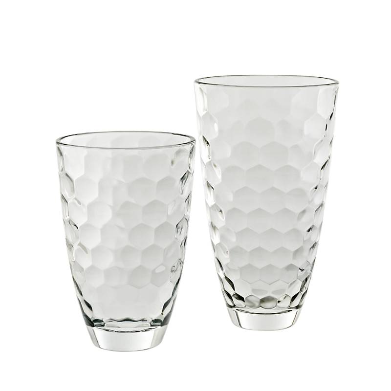 Glasvase "Wabe" (30cm)