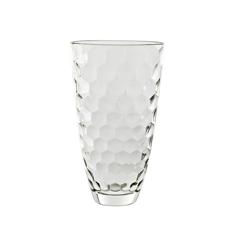 Glasvase "Wabe" (30cm)