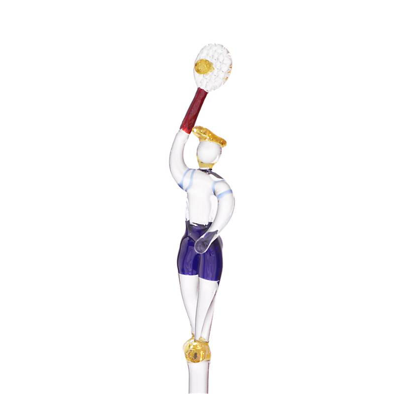 Geschenkflasche Tennisspieler Präsent 500ml