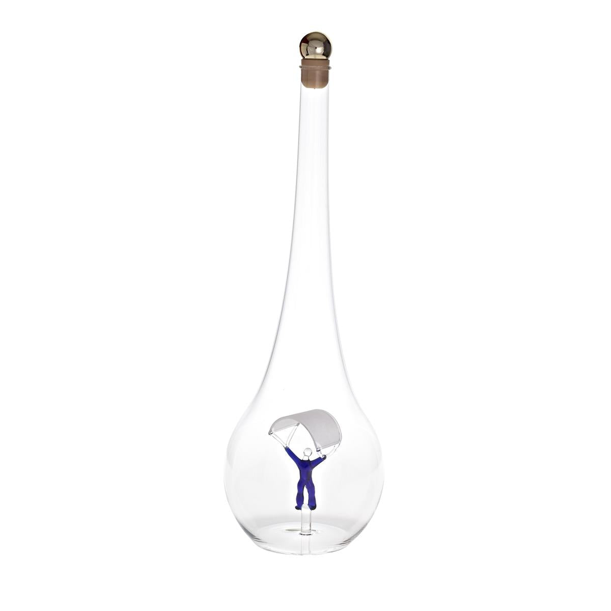 Geschenkflasche Fallschirmspringer Präsent 500ml
