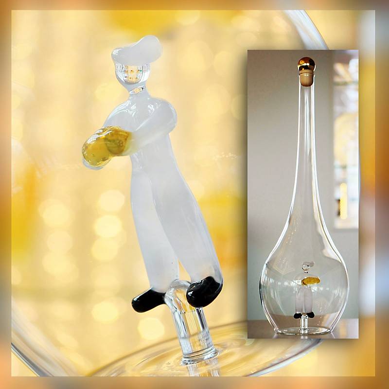 Geschenkflasche Bäcker Präsent 500ml