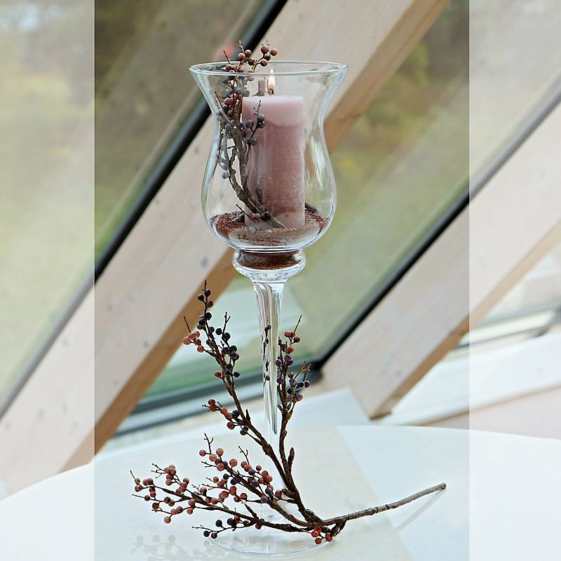 Windlicht Irys Famous 54cm Kerzenhalter Leuchter Deko Gefäß Klarglas Geschenk