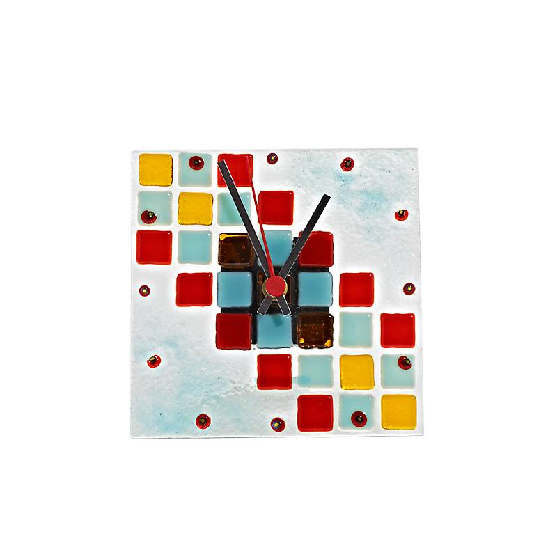 Tischuhr Ornament  "Clockworld" (15x15cm)