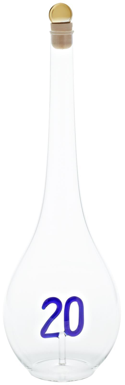 Geschenkflasche 20. Geburtstag Präsent 500ml