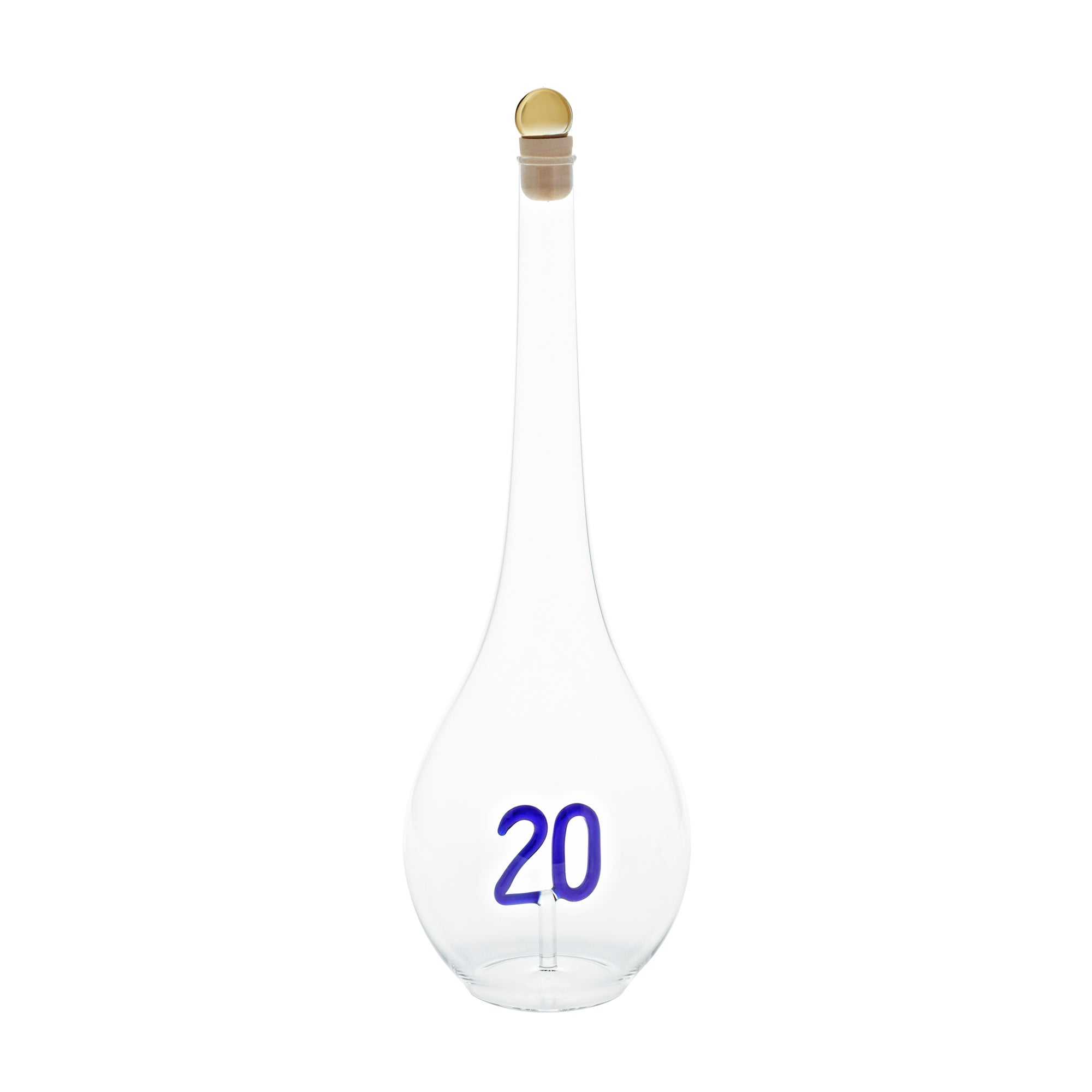 Geschenkflasche 20. Geburtstag Präsent 500ml