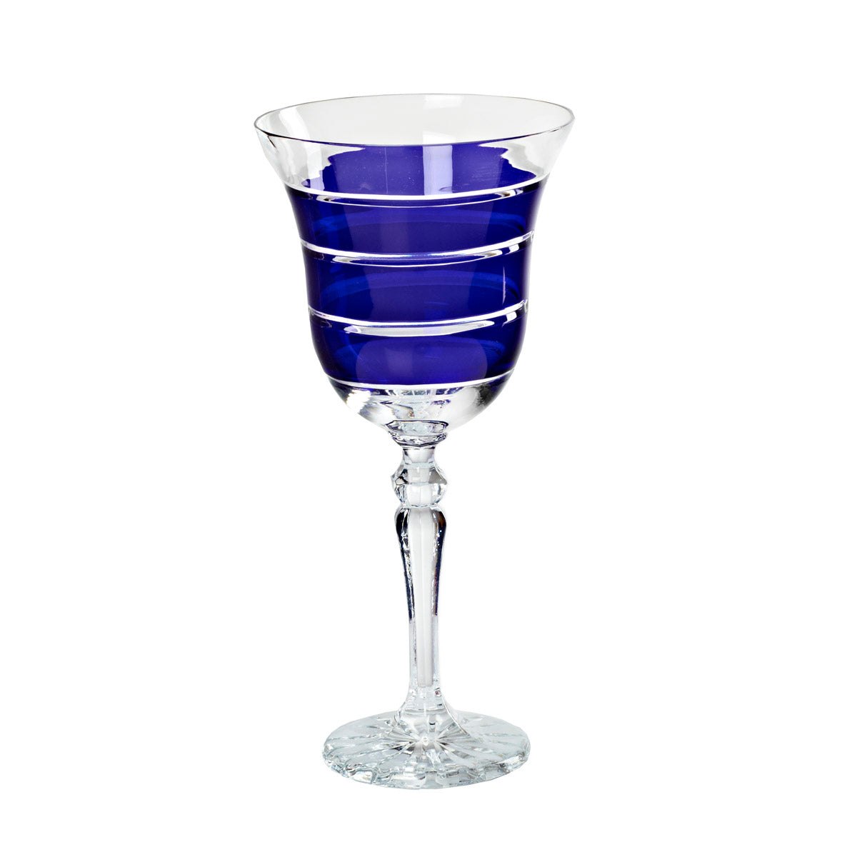 Weinglas Weinkelch Handgeschliffen Kristall Glas 240 ml