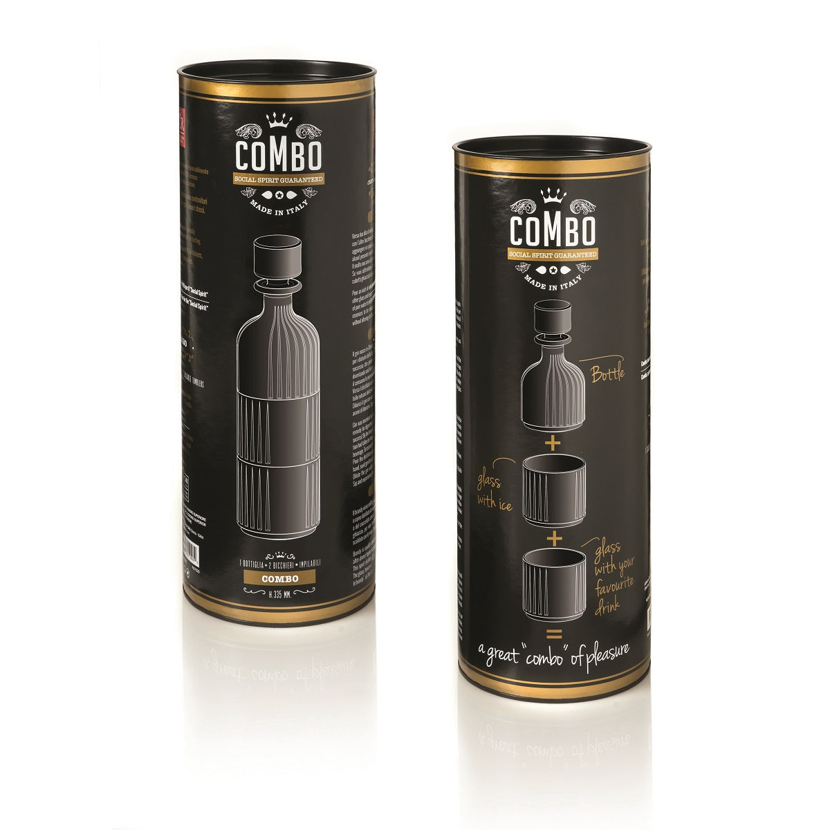 Whisky Geschenkset Combo 3-teilig