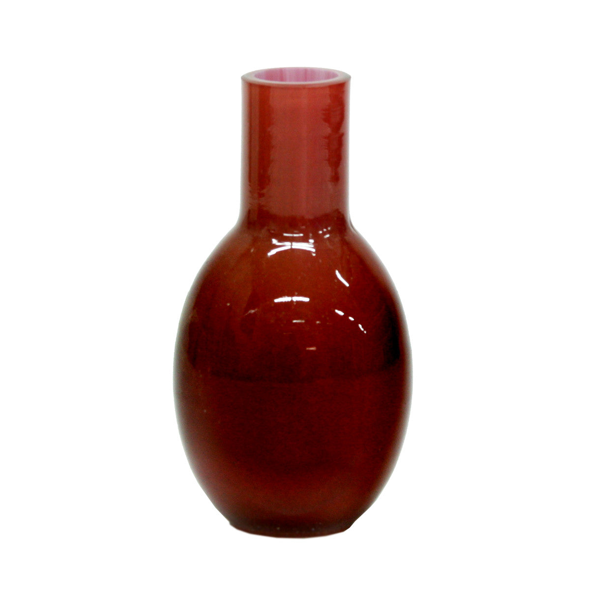 Vase Glasvase Klein Höhe ca. 15cm