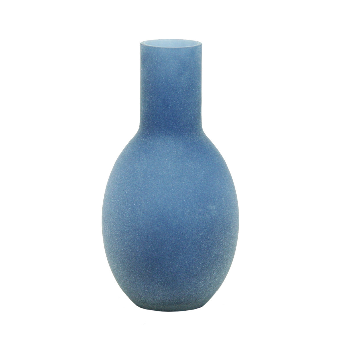 Vase Glasvase klein Matt Höhe ca. 15cm